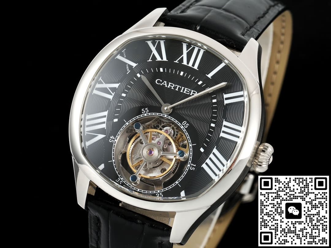 Cartier DRIVE DE W4100015 RMS factory tourbillon stainless steel case