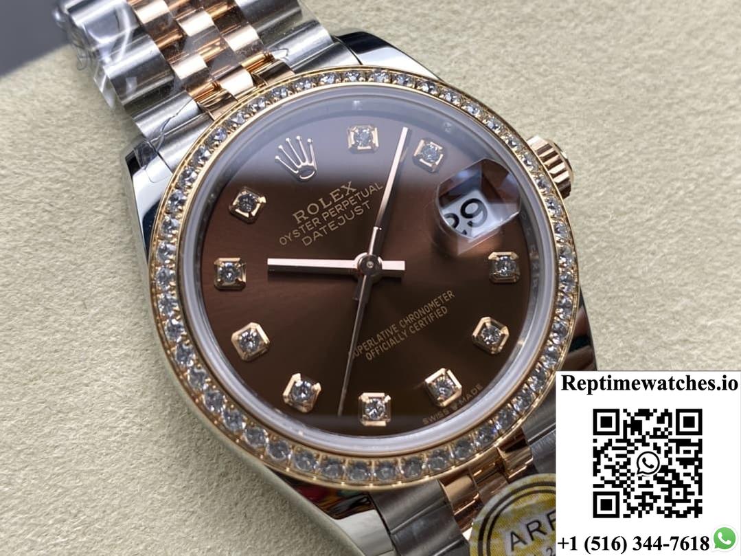 Rolex Datejust M278381RBR-0028 AR Factory Diamond Dial
