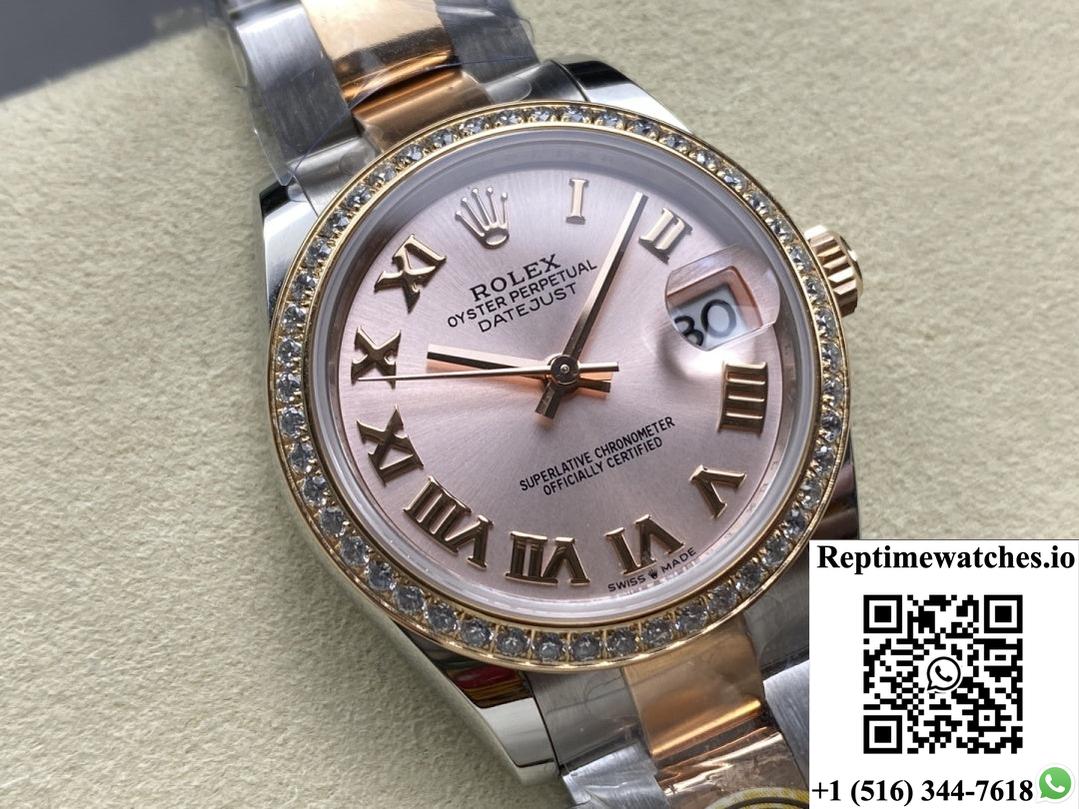 Rolex Datejust M278381RBR-0001 AR Factory Screw-in Crown
