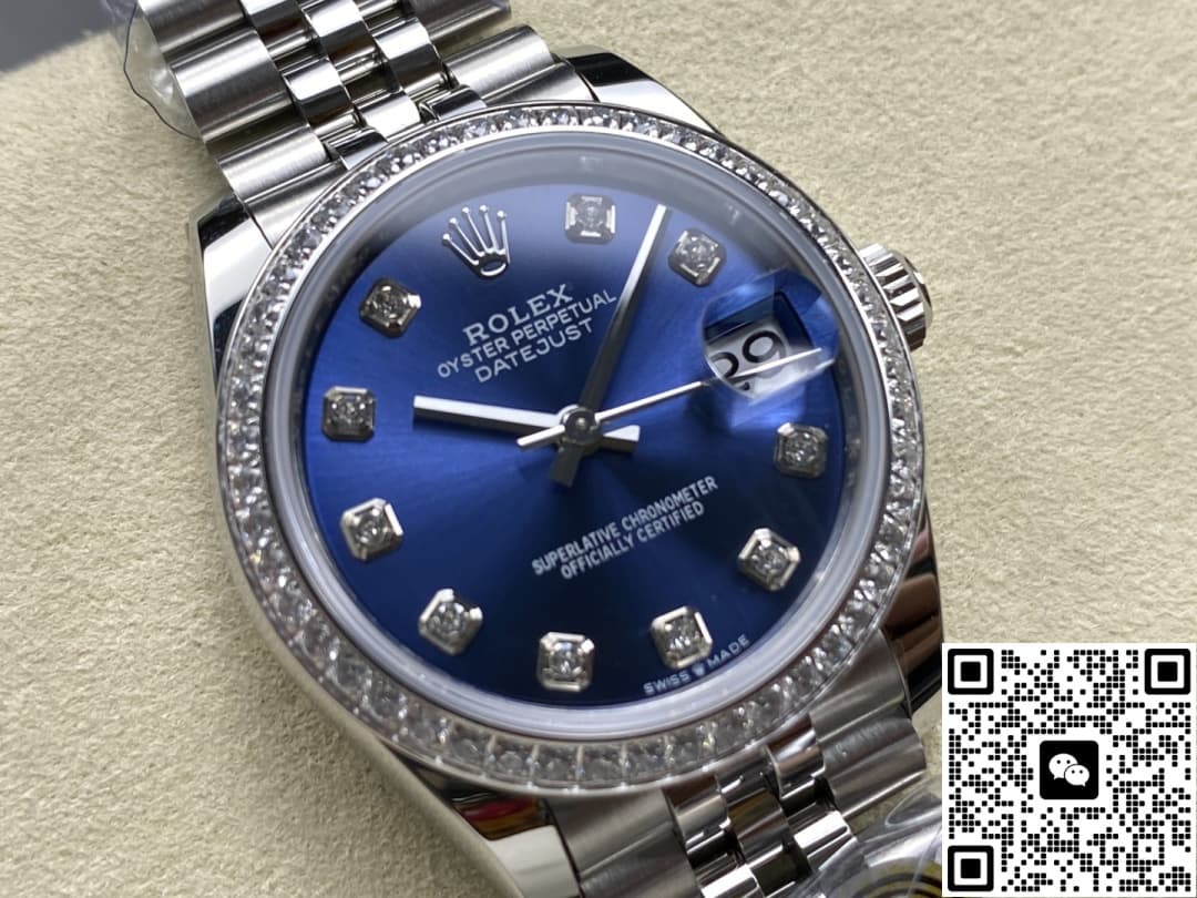 Rolex Datejust M126284RBR-0029 AR Factory Blue Dial