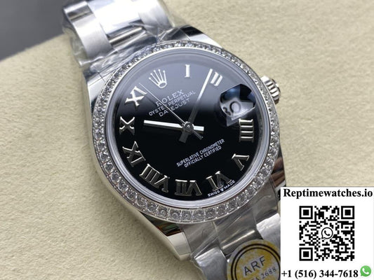 Rolex Datejust M278384rbr-0001 AR factory blue crystal watch mirror