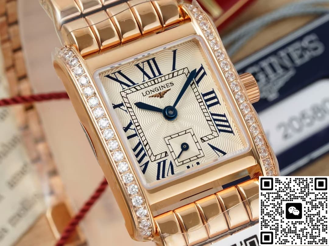 Longines Elegant L5.200.9.71.6 AF Factory Rose Gold Case