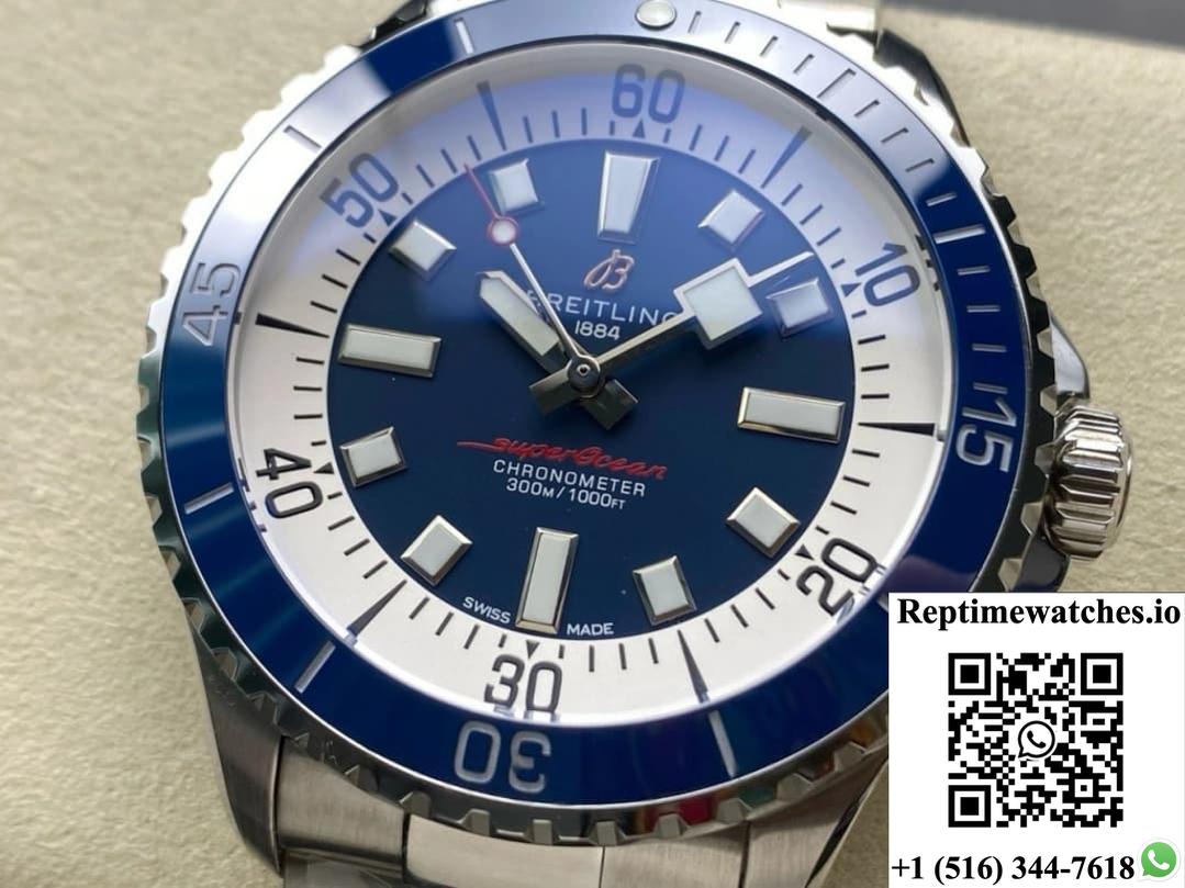 Breitling Superocean A17375E71C1A1 Tf Factory Ceramic Bezel-Rep Time Watches