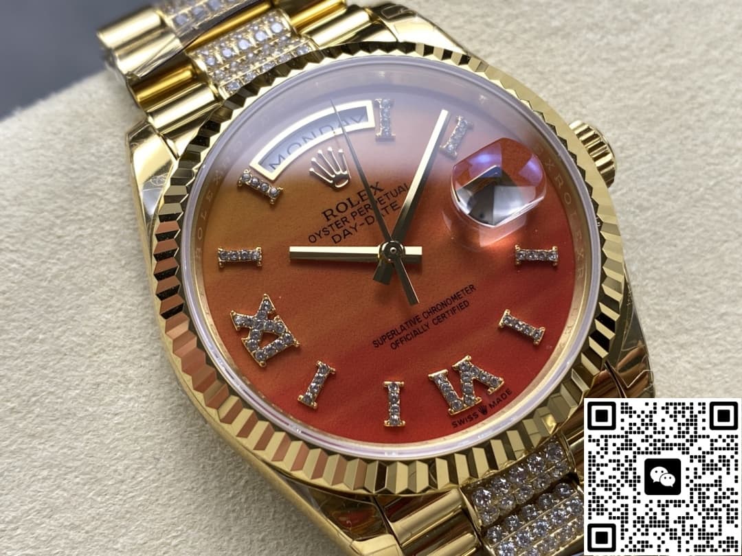 Rolex Day-Date M128238-0089 8+ Factory Gradient Color Dial