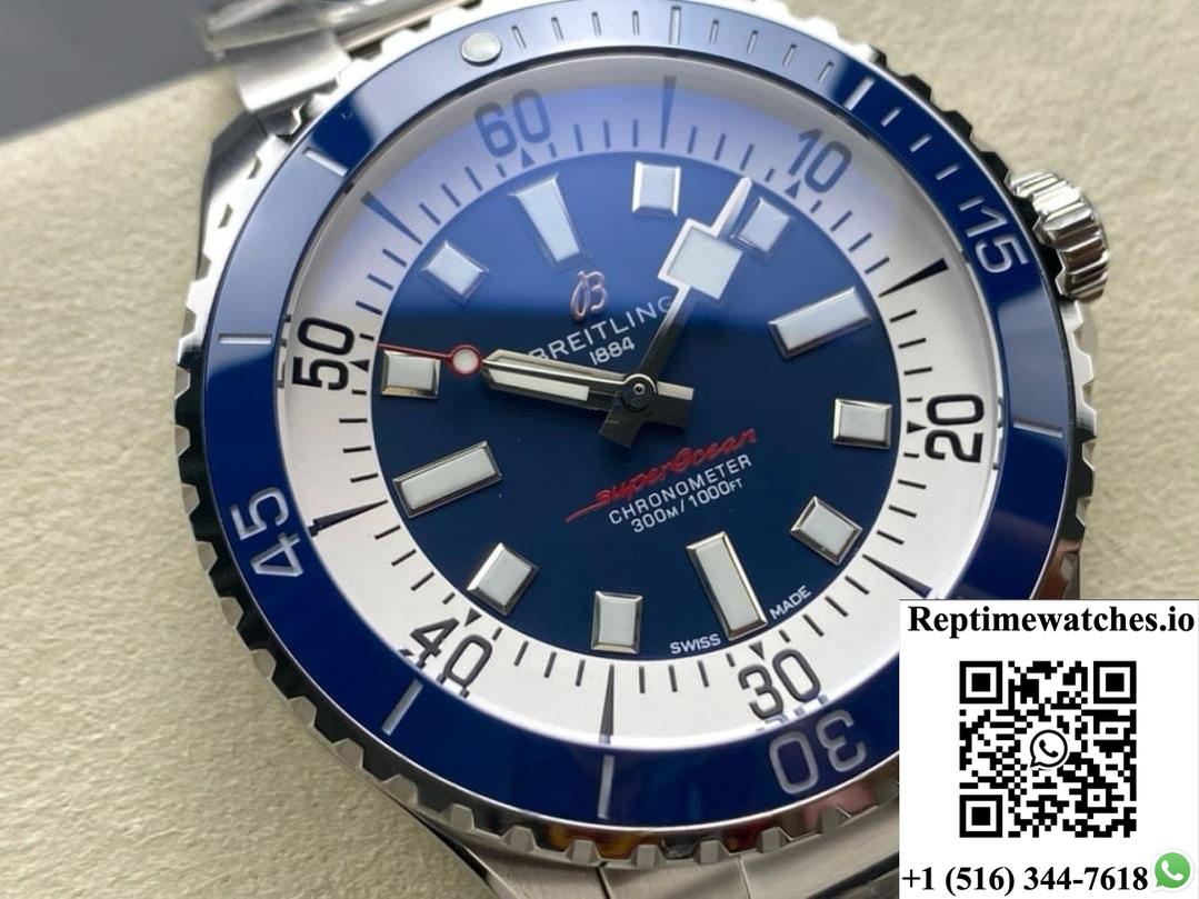 Breitling Superocean A17375E71C1A1 Tf Factory Ceramic Bezel-Rep Time Watches