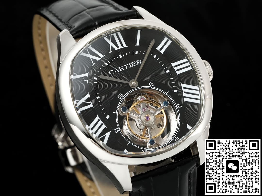 Cartier DRIVE DE W4100015 RMS factory tourbillon stainless steel case