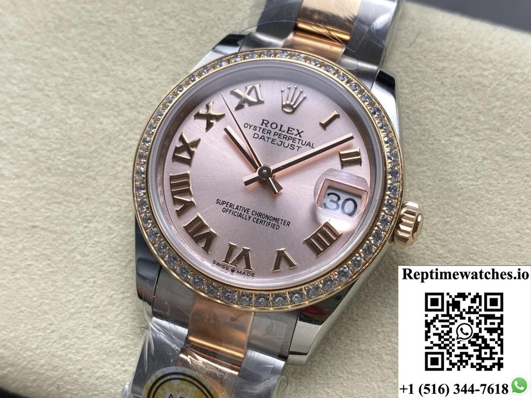 Rolex Datejust M278381RBR-0001 AR Factory Screw-in Crown