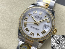 Rolex Datejust M278383RBR-0001 AR Factory Diamond Bezel