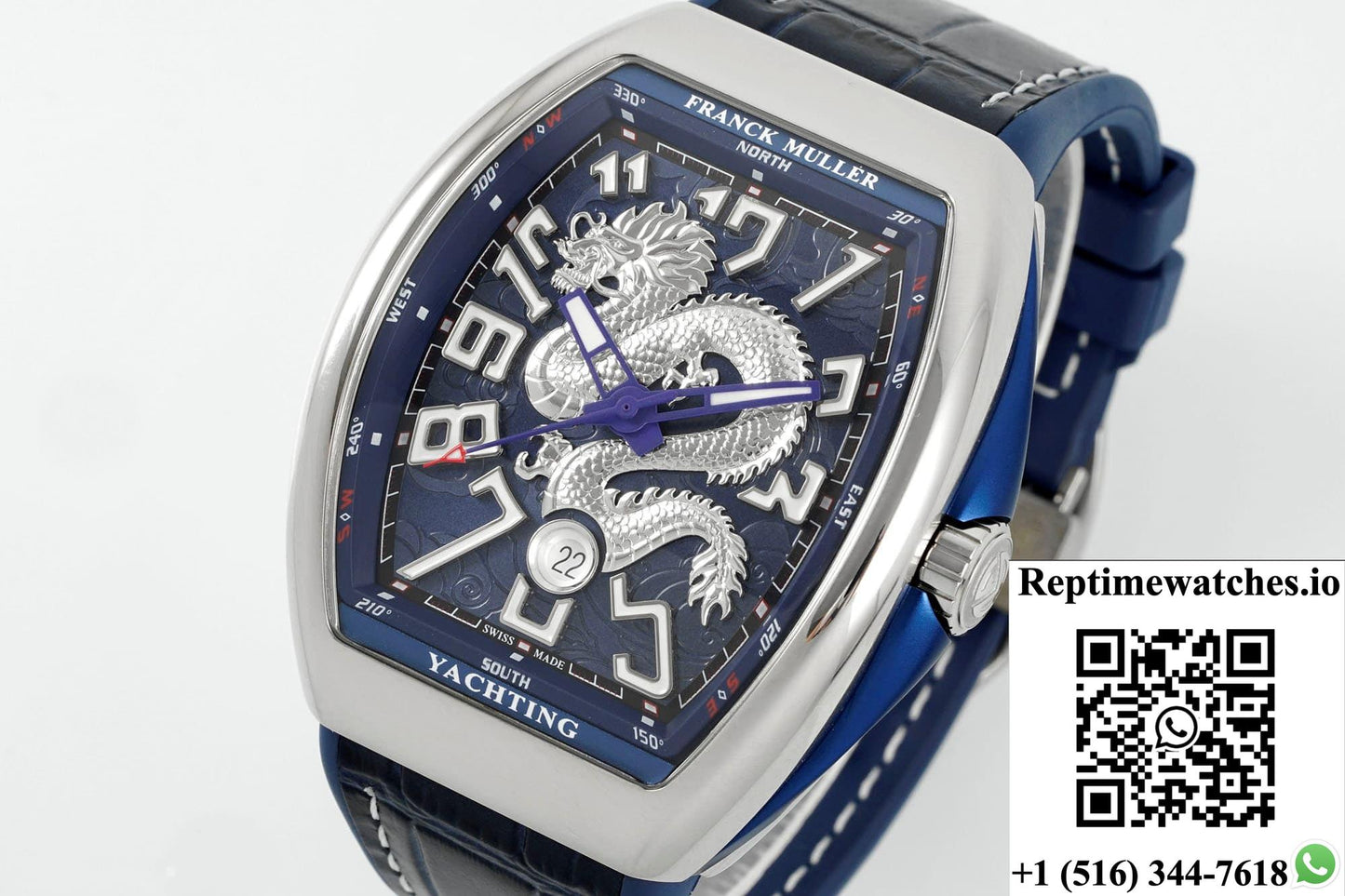 Franck Muller Vanguard ABF factory digital hour markers