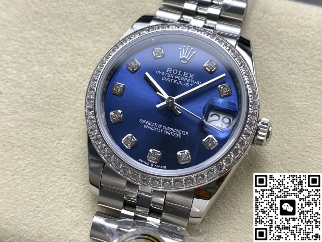 Rolex Datejust M126284RBR-0029 AR Factory Blue Dial