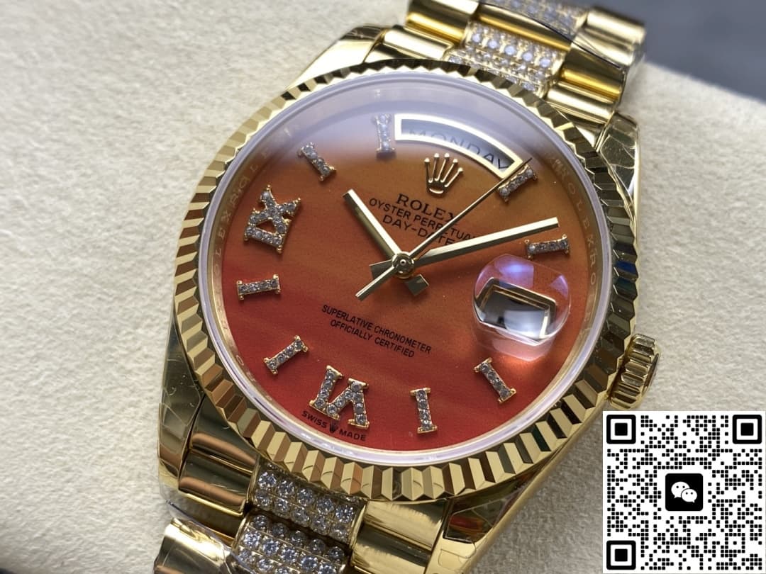 Rolex Day-Date M128238-0089 8+ Factory Gradient Color Dial