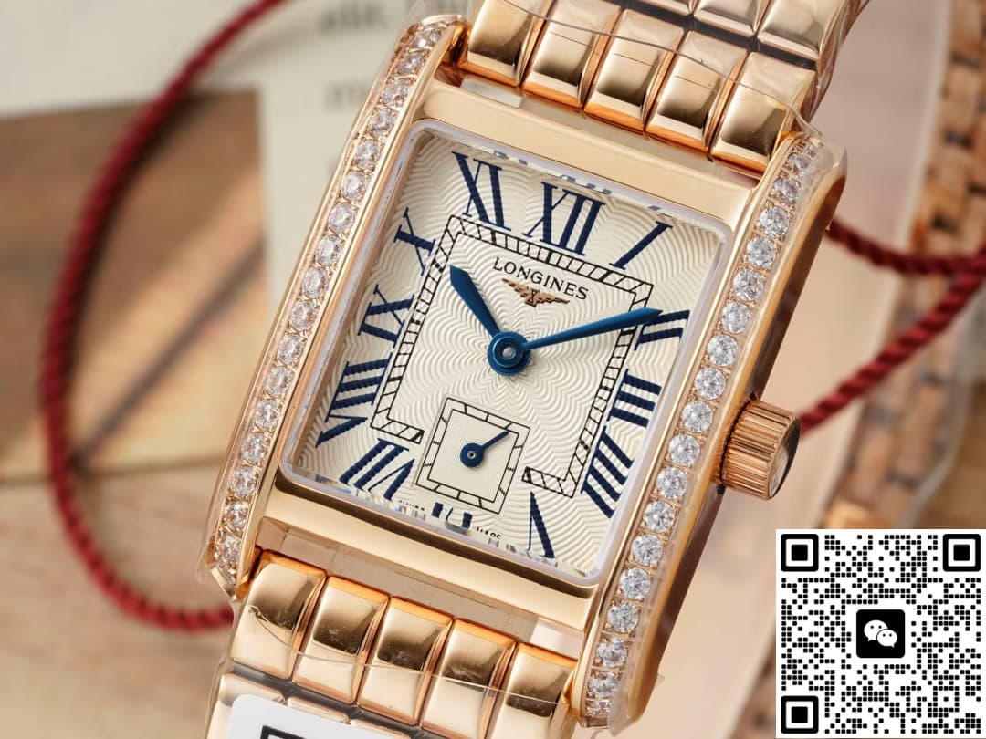 Longines Elegant L5.200.9.71.6 AF Factory Rose Gold Case