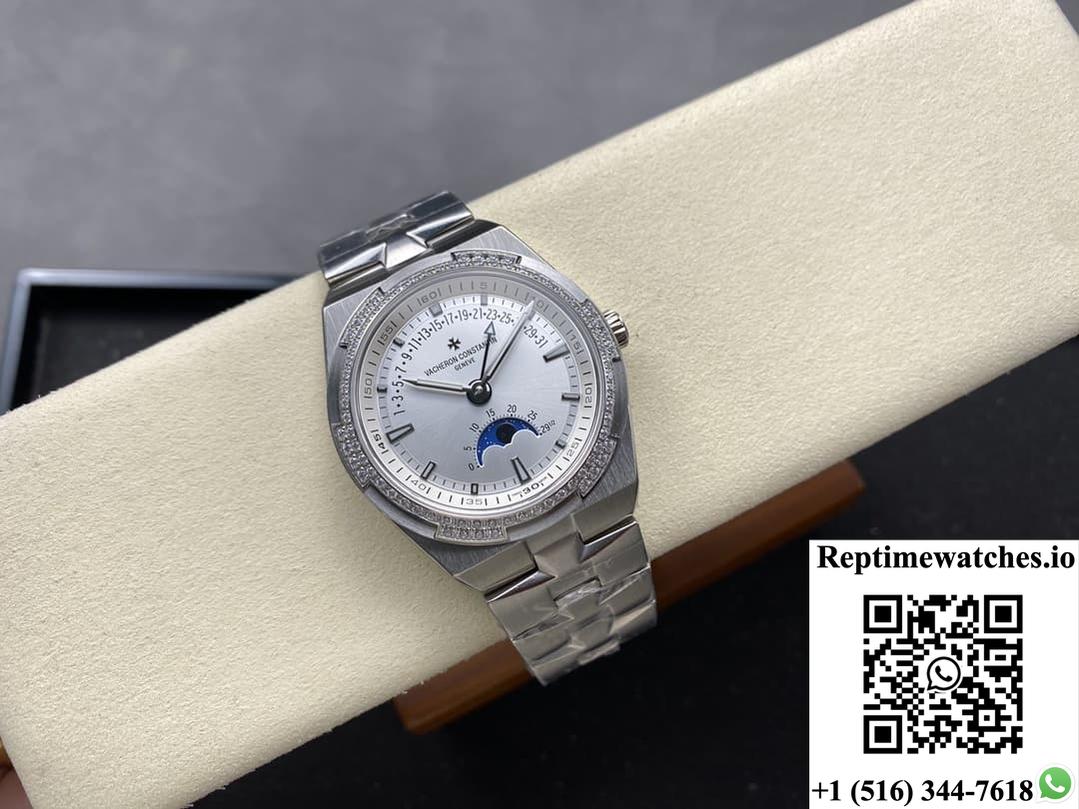 Vacheron Constantin Overseas 4000V-B918 GR Factory Stainless Steel Crown