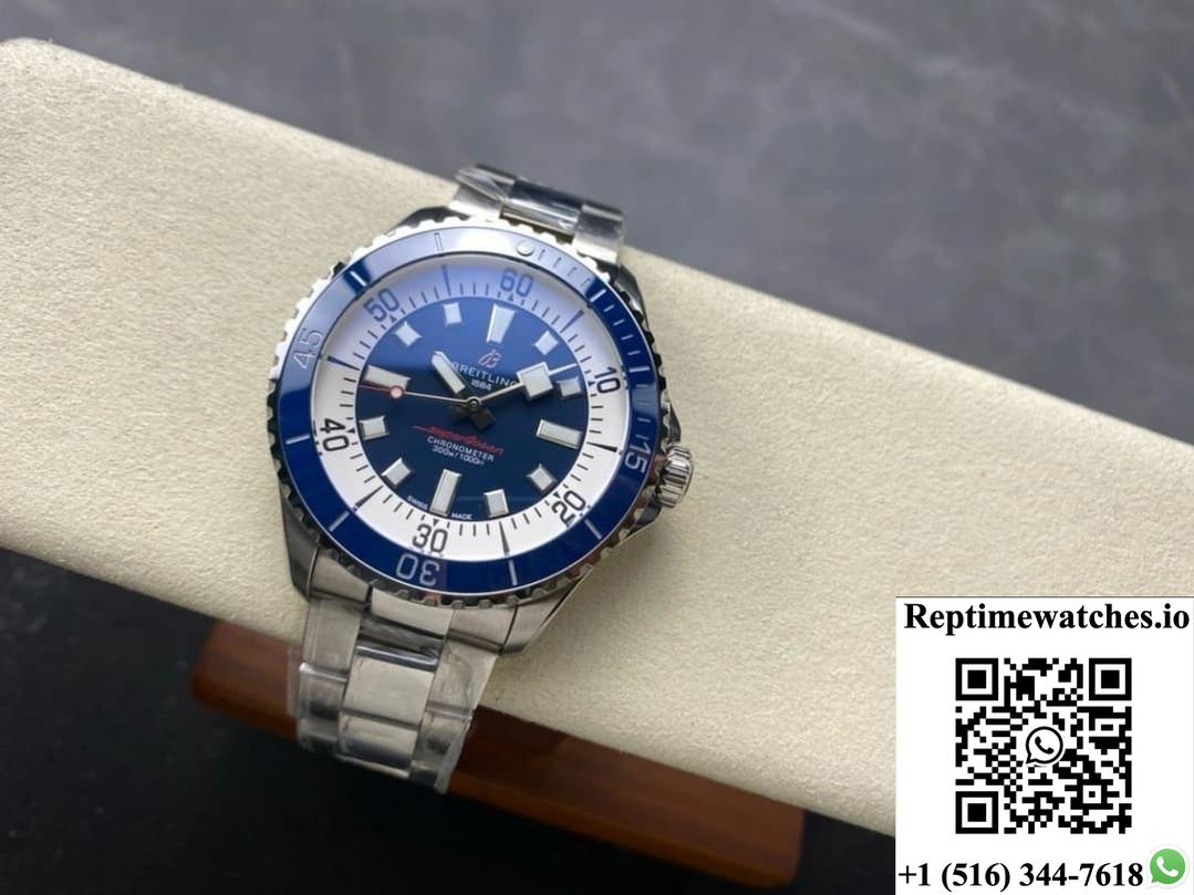 Breitling Superocean A17375E71C1A1 Tf Factory Ceramic Bezel-Rep Time Watches