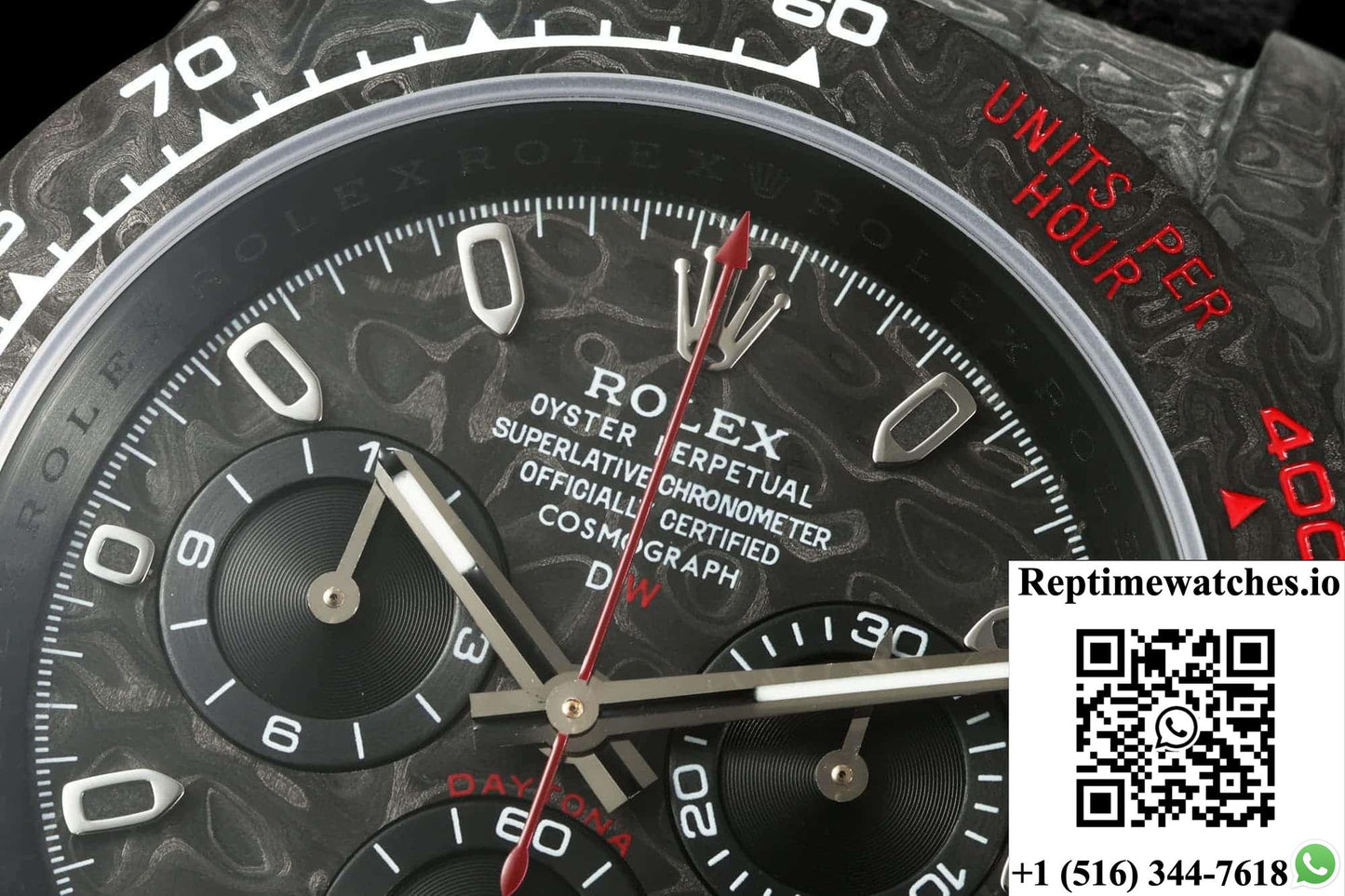 Rolex Daytona DIW factory black strap