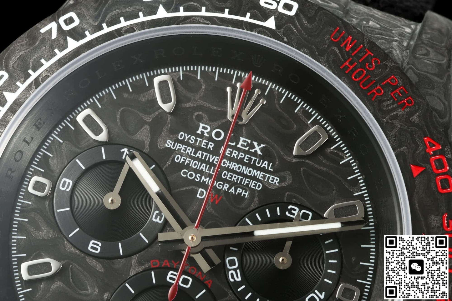 Rolex Daytona DIW factory black strap