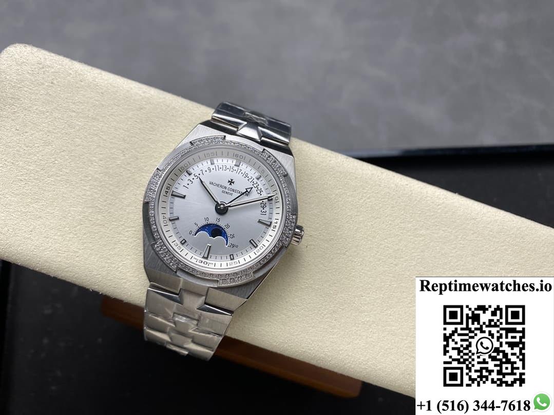Vacheron Constantin Overseas 4000V-B918 GR Factory Stainless Steel Crown
