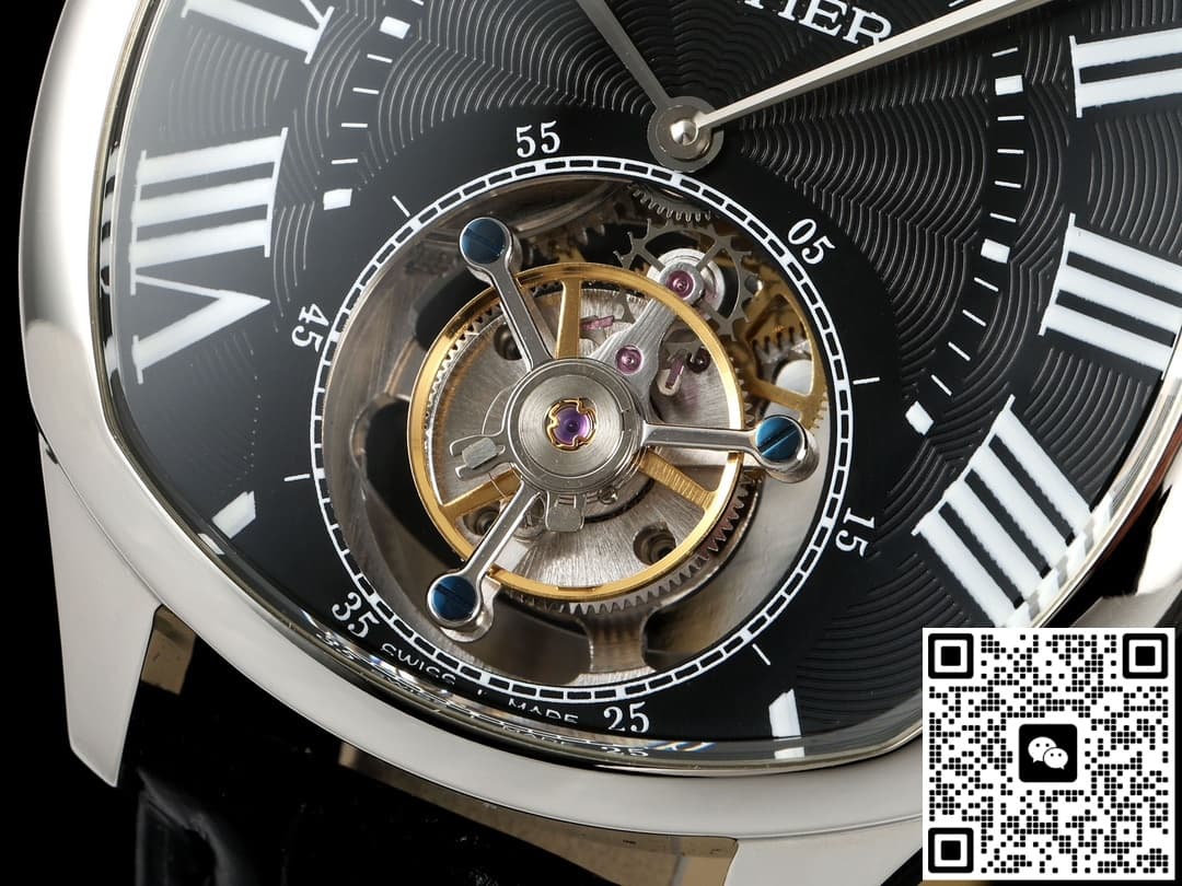 Cartier DRIVE DE W4100015 RMS factory tourbillon stainless steel case