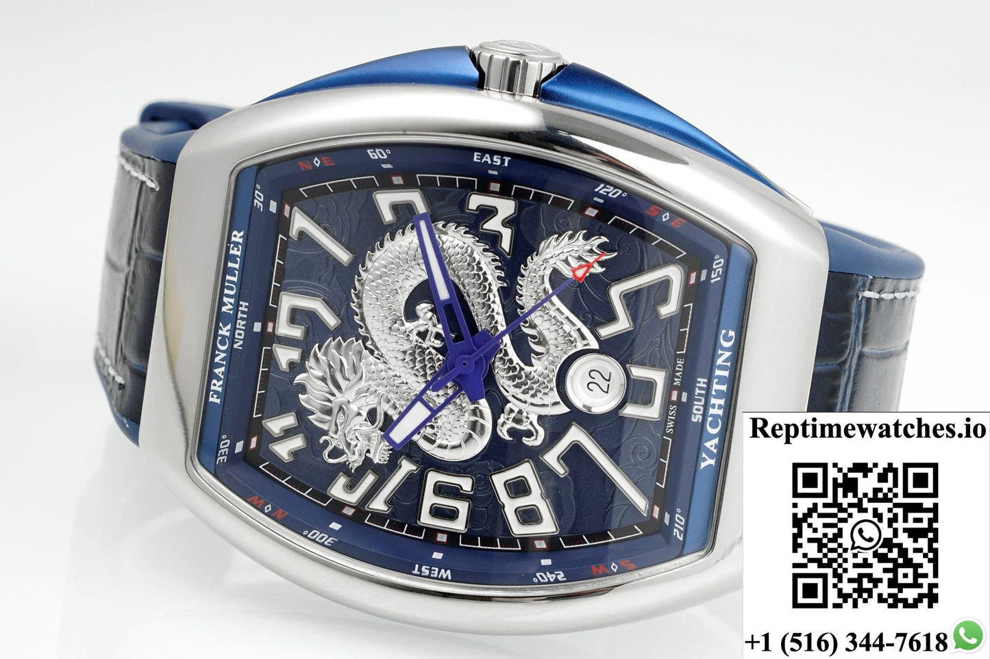 Franck Muller Vanguard ABF factory digital hour markers