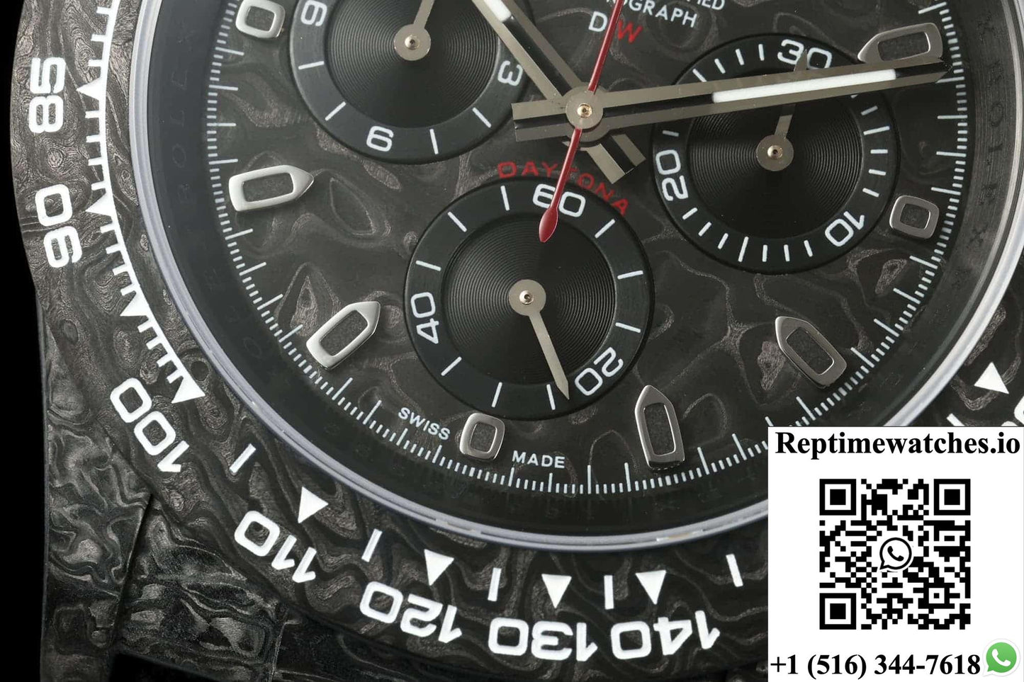 Rolex Daytona DIW factory black strap