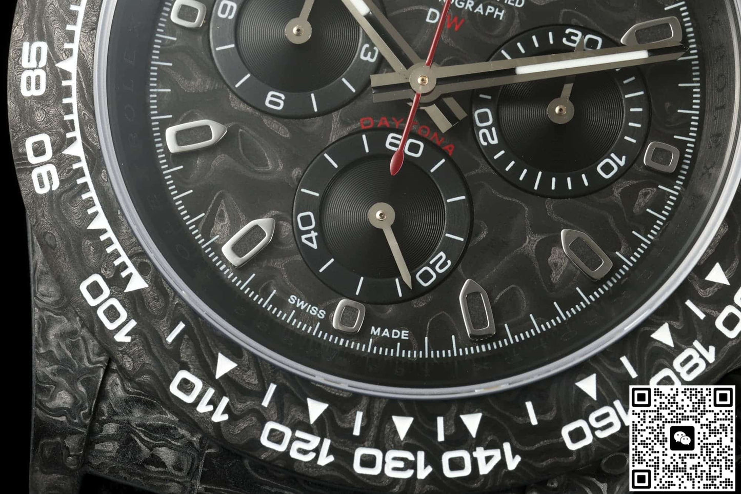 Rolex Daytona DIW factory black strap