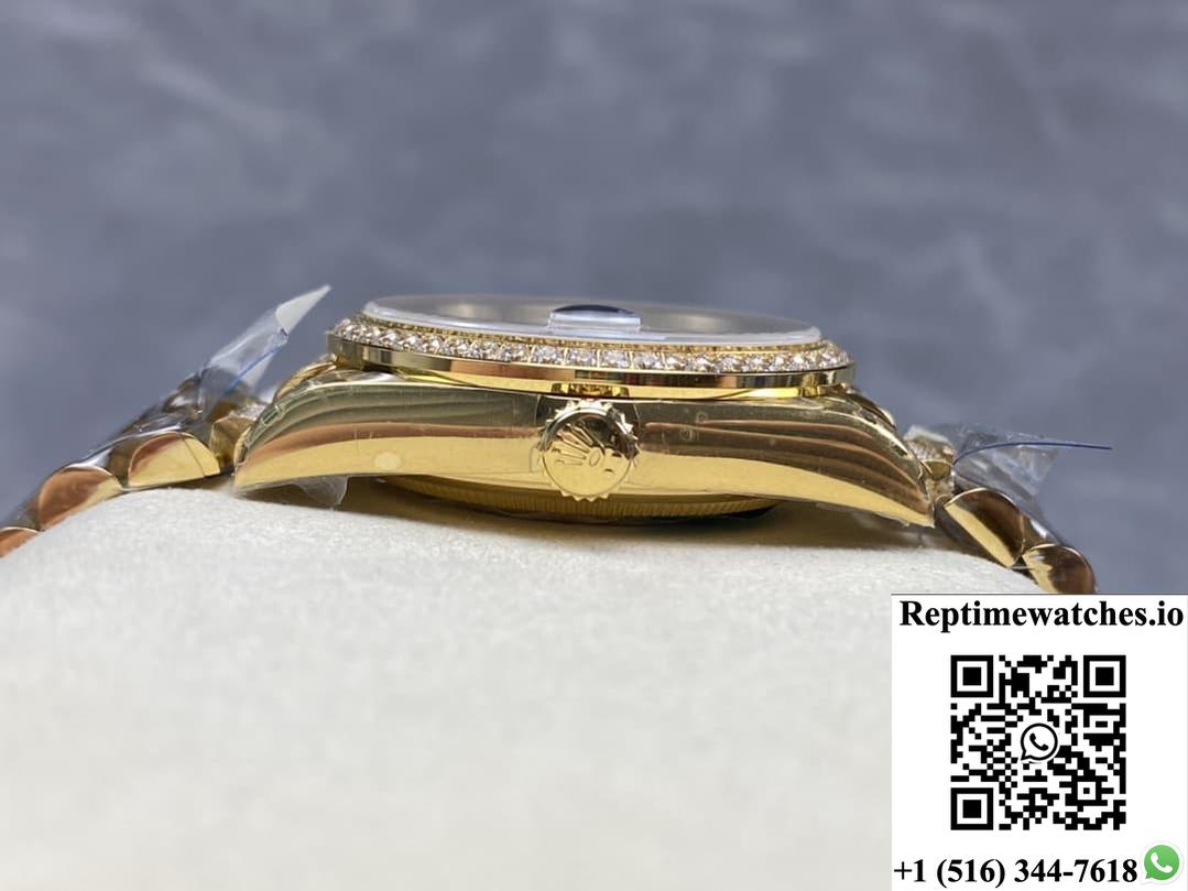 Rolex Day-Date M128348rbr-0007 8+ factory dark grey dial