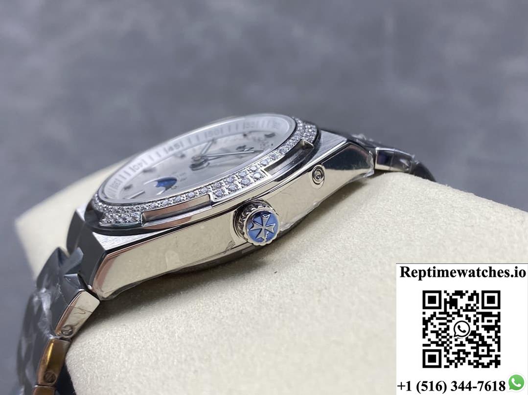 Vacheron Constantin Overseas 4000V-B918 GR Factory Stainless Steel Crown