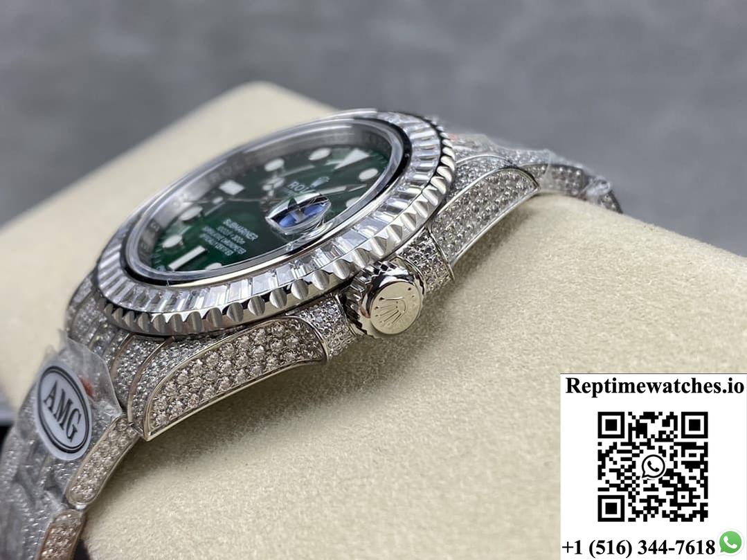 Rolex GMT-Master 116759 SAru-78214 AMG Factory stainless steel crown