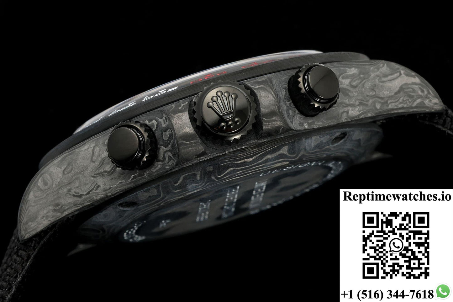 Rolex Daytona DIW factory black strap