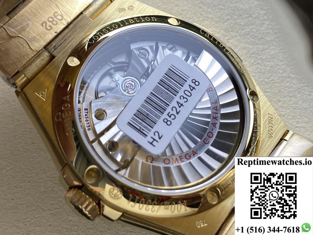 Omega Constellation 123.55.38.21.52.002 OM Factory Gold Case