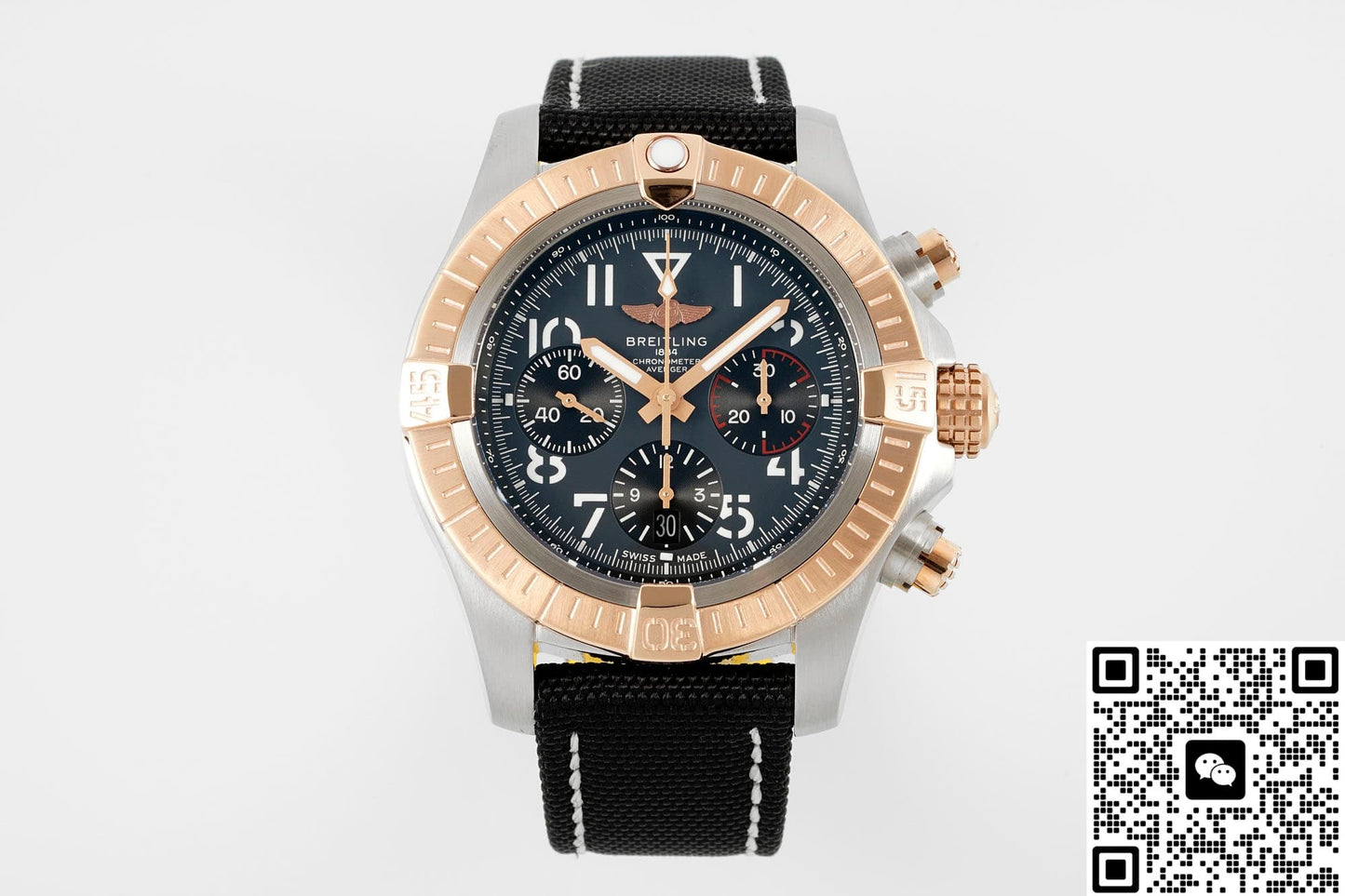 Breitling Avenger UB01821A1B1X1 BLS Factory Red Gold Bezel
