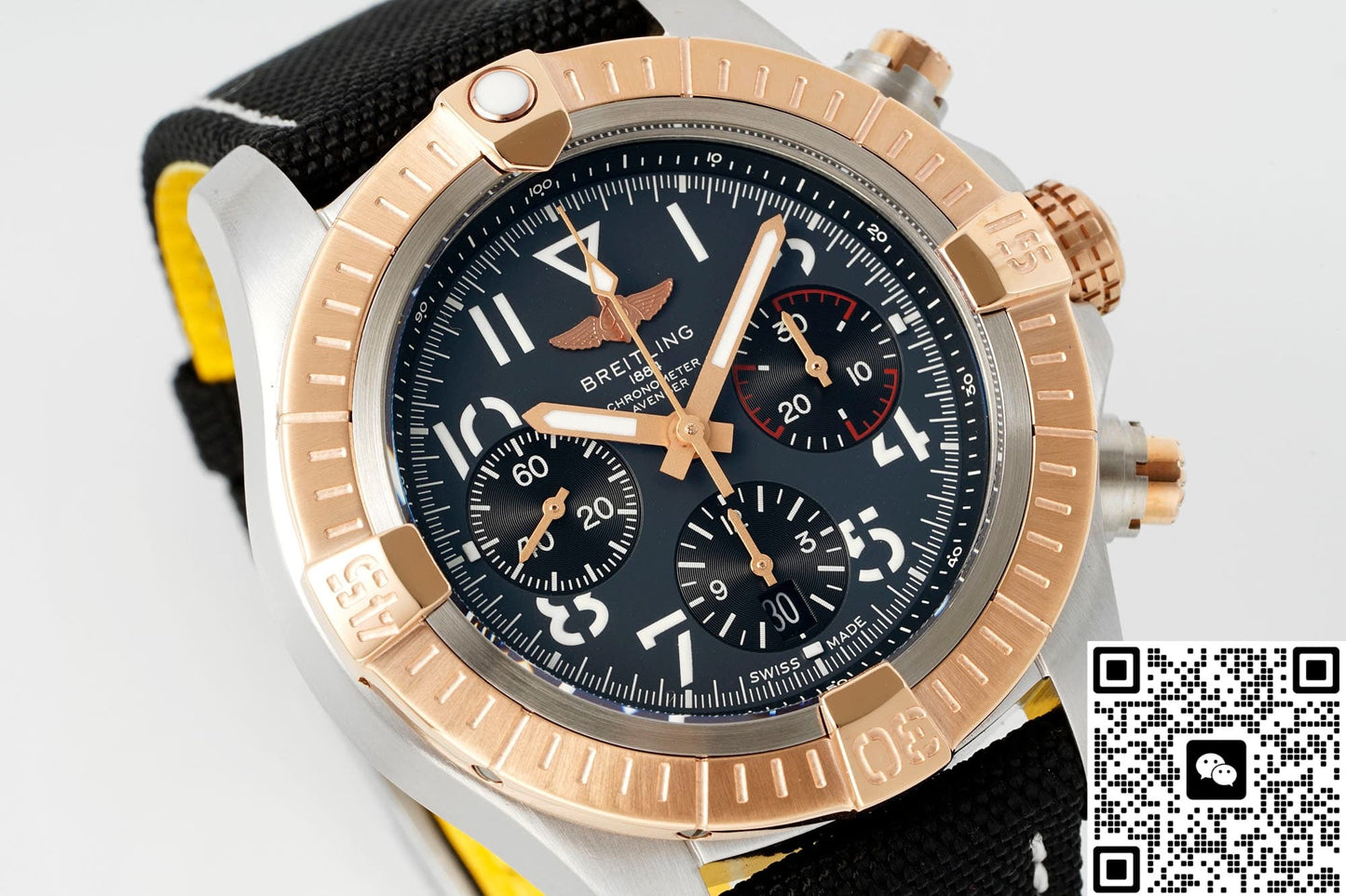 Breitling Avenger UB01821A1B1X1 BLS Factory Red Gold Bezel