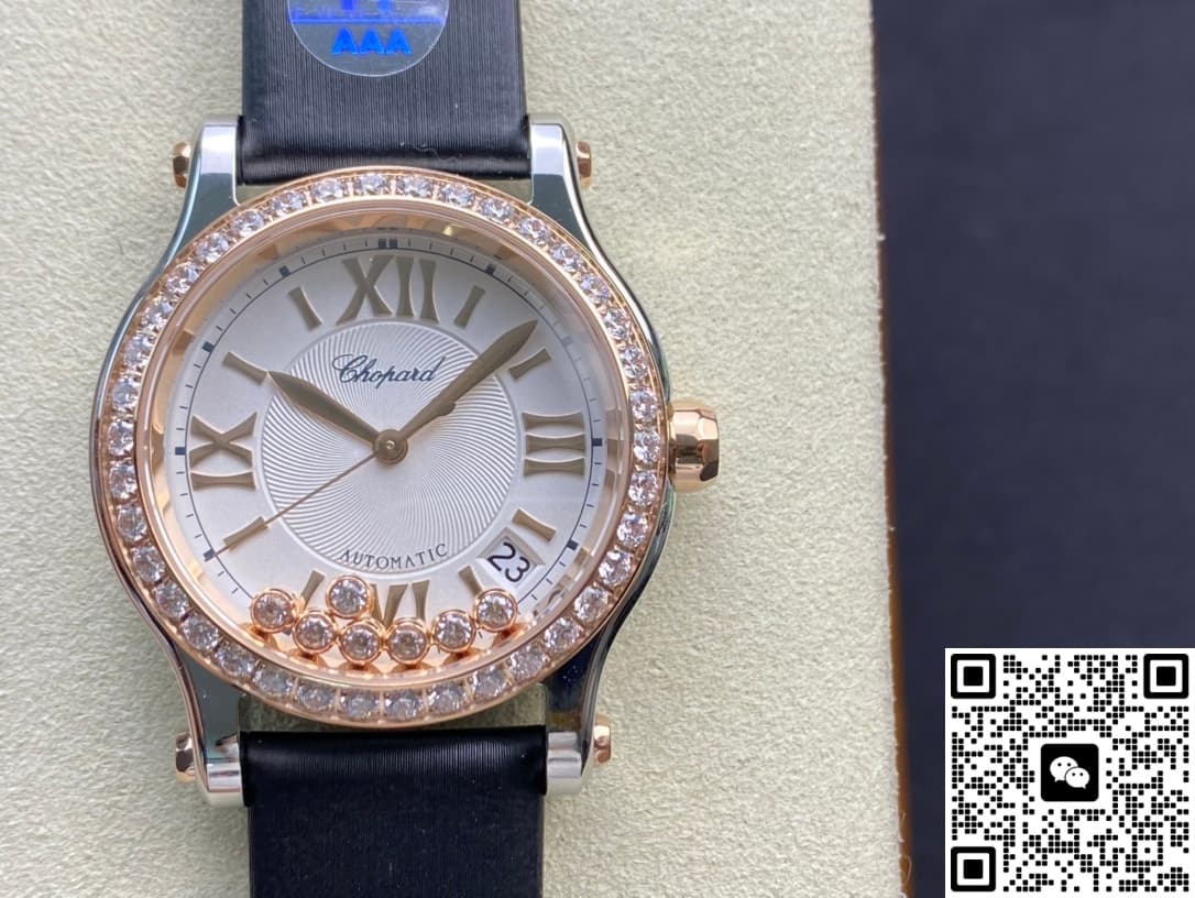 Chopard Happy Sport 278559-6003 YF Factory Rose Gold Bezel