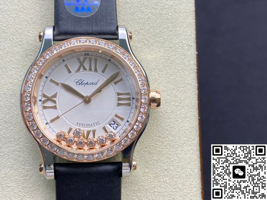 Chopard Happy Sport 278559-6003 YF Factory Rose Gold Bezel