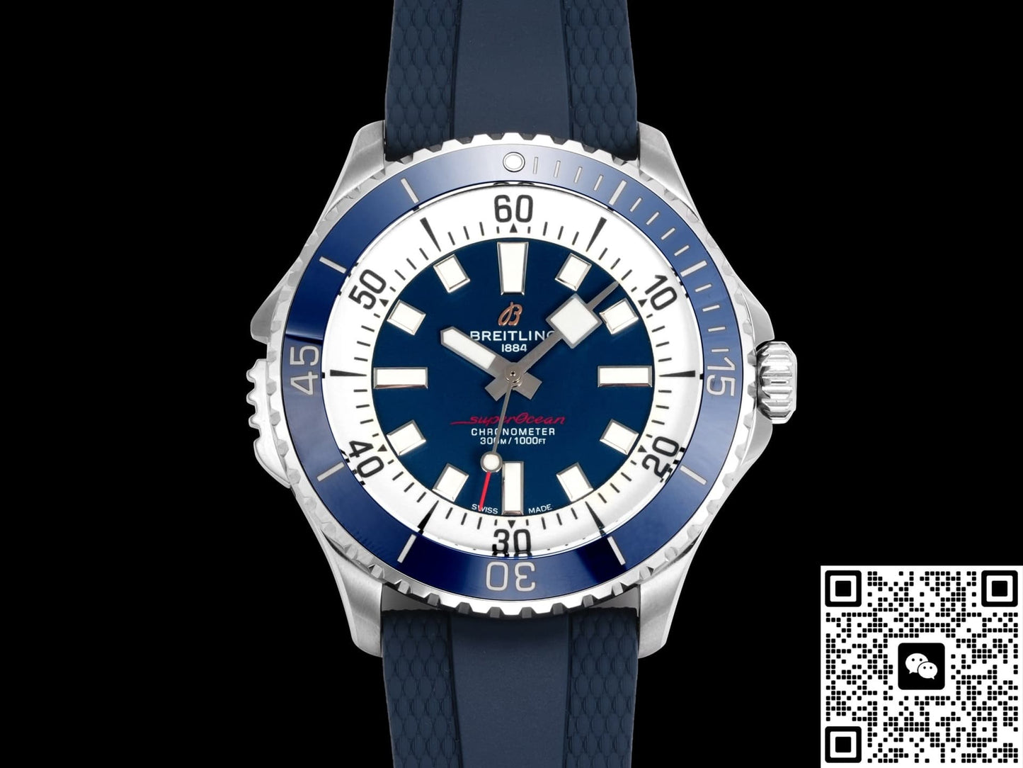 Breitling Superocean A17378E71C1S1 BLS Factory Screw-Down Crown