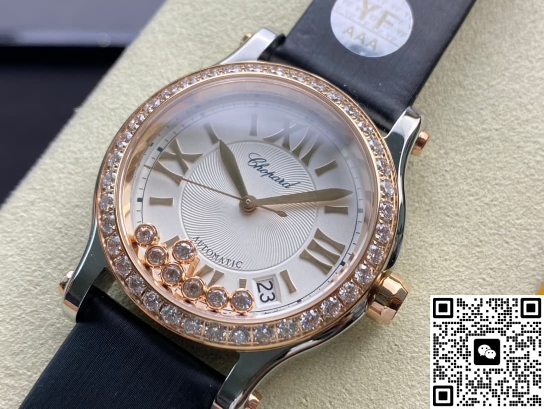 Chopard Happy Sport 278559-6003 YF Factory Rose Gold Bezel