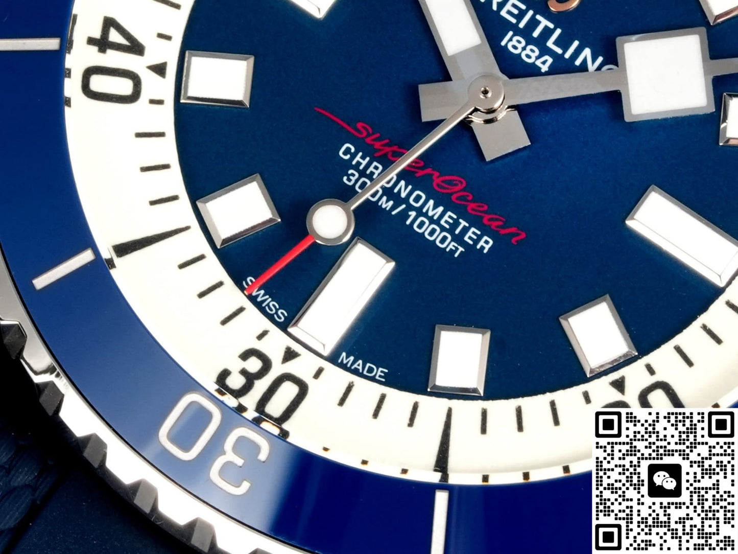 Breitling Superocean A17378E71C1S1 BLS Factory Screw-Down Crown
