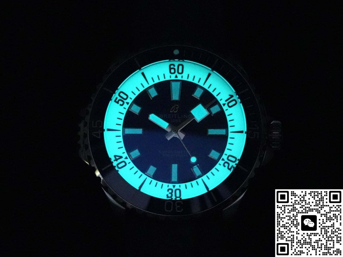 Breitling Superocean A17378E71C1S1 BLS Factory Screw-Down Crown