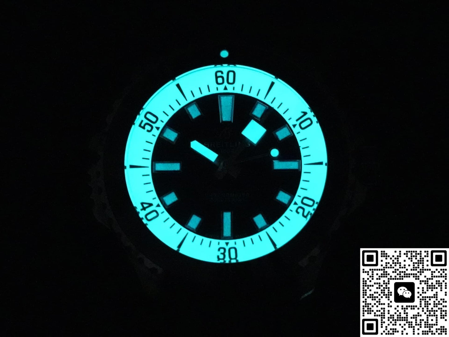 Breitling Superocean A17378211B1S1 BLS Factory Sapphire Crystal