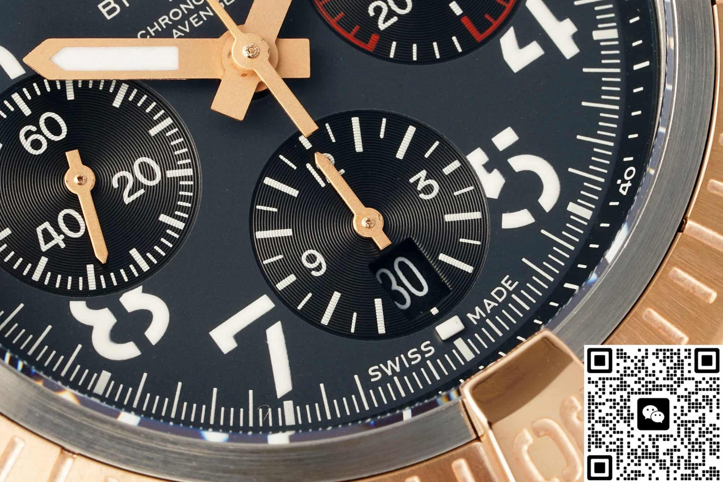Breitling Avenger UB01821A1B1X1 BLS Factory Red Gold Bezel