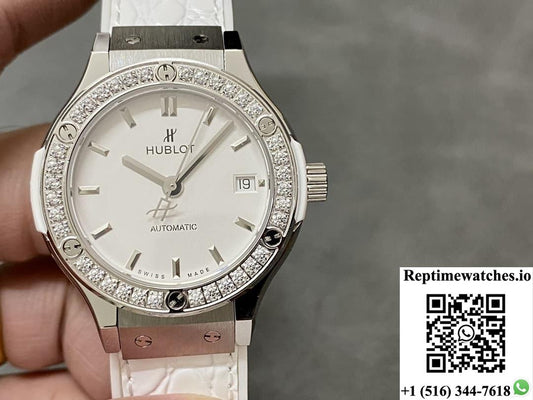 Hublot Classic Fusion 542.NE.2010.LR.1204 HB Factory White Dial