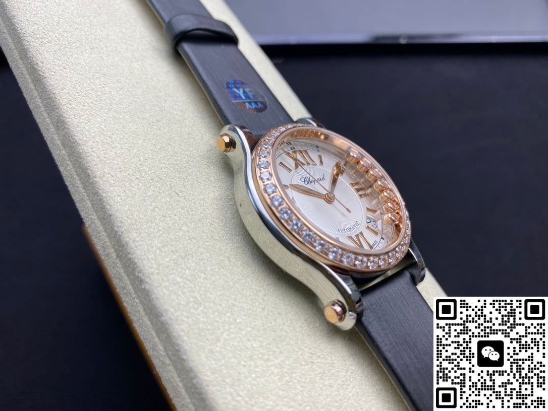 Chopard Happy Sport 278559-6003 YF Factory Rose Gold Bezel