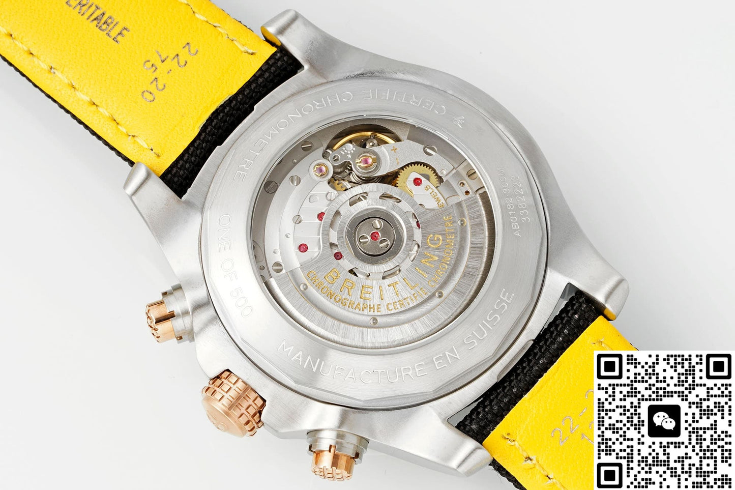 Breitling Avenger UB01821A1B1X1 BLS Factory Red Gold Bezel