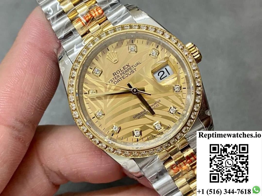 Rolex Datejust M126283RBR-0029 GM factory diamond bezel