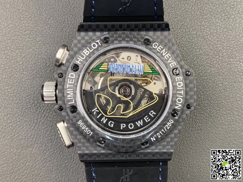 Hublot King Power Ferrari F1 Interlagos 703.QM.1129.HR.FIL11 V6 Factory Black Dial
