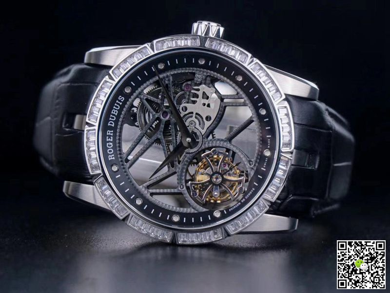 Roger Dubuis Excalibur RDDBEX0393 JB Factory Hollow Tourbillon V3 Diamond