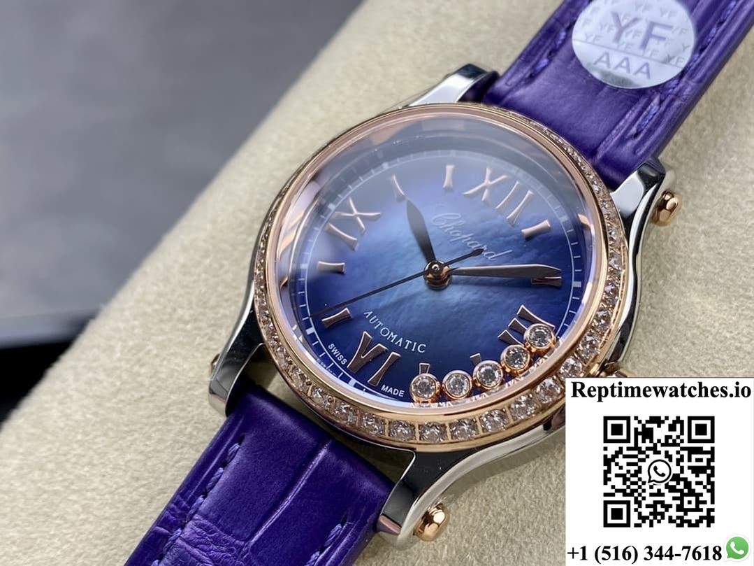 Chopard HAPPY SPORT 278578-6004 YF Factory Diamond Bezel