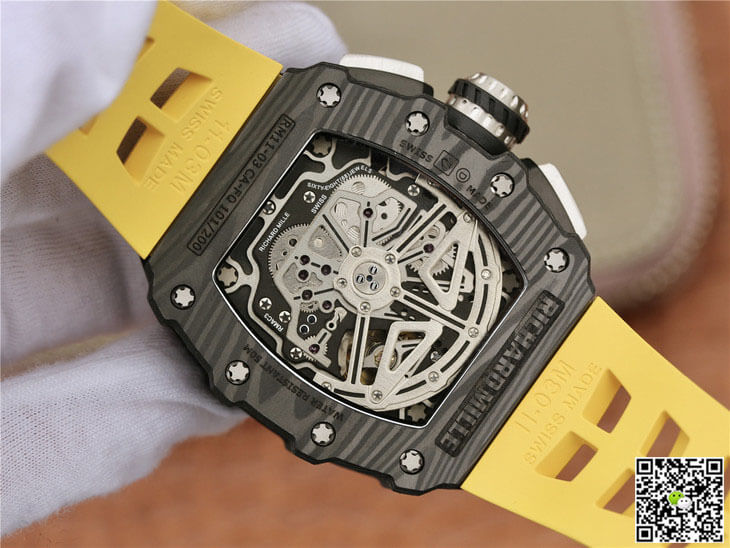 Richard Mille RM11-03 KV Factory Carbon Fiber Case