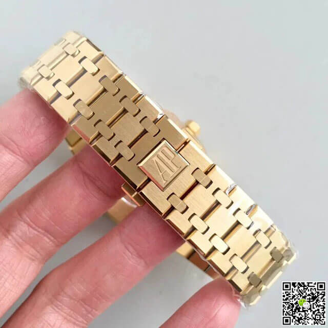 Audemars Piguet Royal Oak 15400OR JF Factory Yellow Gold Blue Dial