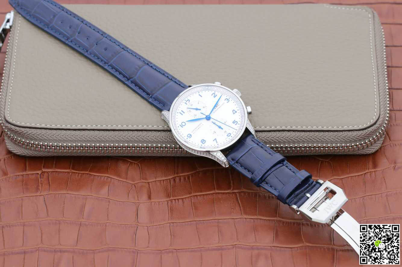 IWC Portugieser IW371440 ZF Factory V2 Diamond White Dial
